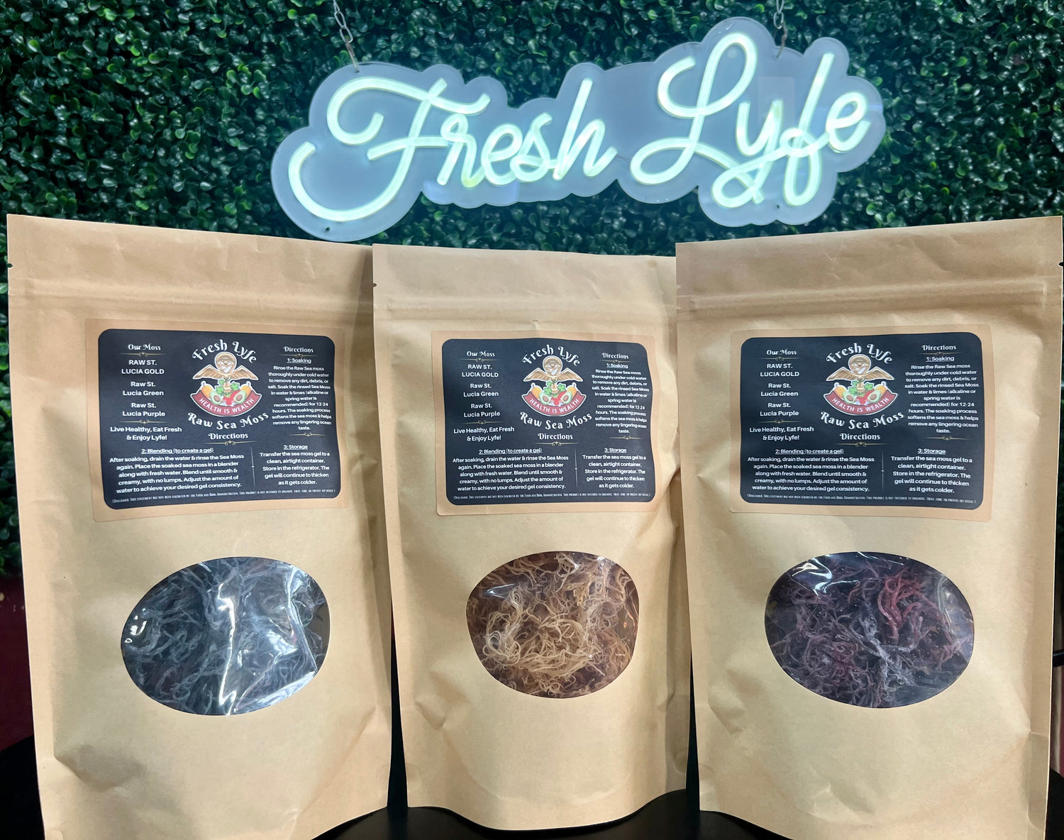 Raw St. Lucia Sea Moss