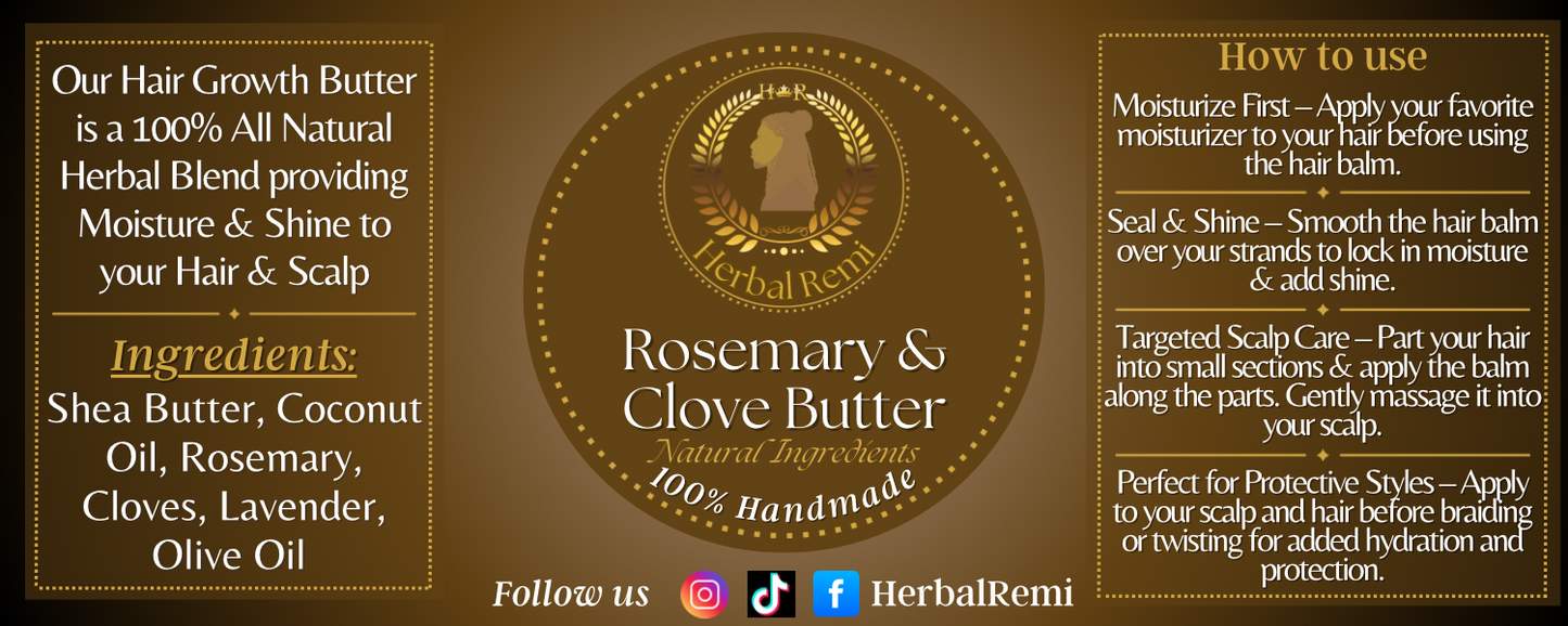 Rosemary & Clove Butter