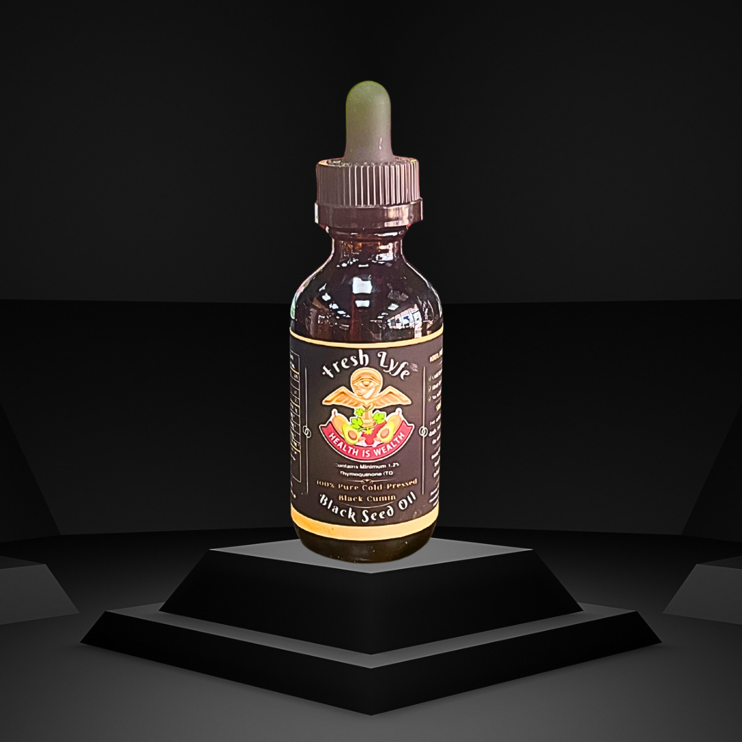 🖤 Black Seed Oil – 100% Cold-Pressed & Unrefined